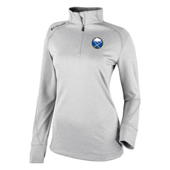 Buffalo Sabres Columbia Women's Omni-Wick Shotgun 2.0 Quarter-Zip Pullover Top Outlet