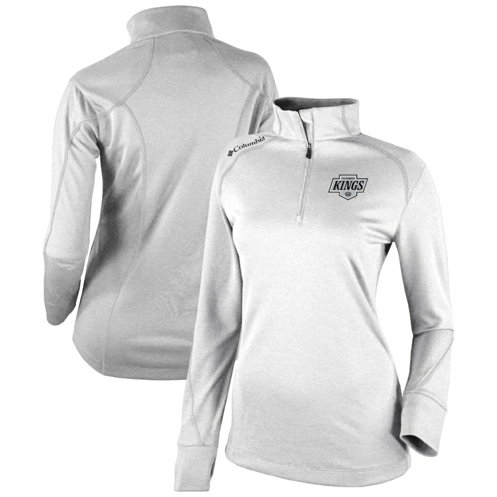Los Angeles Kings Columbia Women's Omni-Wick Shotgun 2.0 Quarter-Zip Pullover Top Outlet