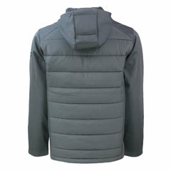 New York Giants Cutter & Buck Helmet Evoke Hybrid Eco Softshell Recycled Full-Zip Hoodie Jacket