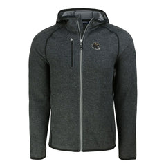 Baltimore Ravens Cutter & Buck Helmet Mainsail Sweater-Knit Full-Zip Hoodie