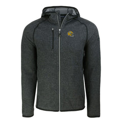 Green Bay Packers Cutter & Buck Helmet Mainsail Sweater-Knit Full-Zip Hoodie