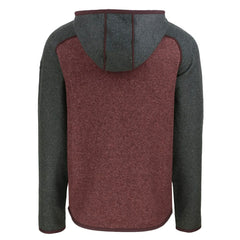 Washington Commanders Cutter & Buck Helmet Mainsail Sweater-Knit Full-Zip Hoodie