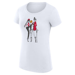 Cincinnati Reds G-III 4Her by Carl Banks Women's Super-Slim Fit Lightweight Baseball Girls T-Shirt | MLB New