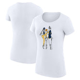 Milwaukee Brewers G-III 4Her by Carl Banks Women's Super-Slim Fit Lightweight Baseball Girls T-Shirt | MLB Outlet
