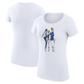 Toronto Blue Jays G-III 4Her by Carl Banks Women's Super-Slim Fit Lightweight Baseball Girls T-Shirt | MLB New