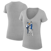 Toronto Blue Jays G-III 4Her by Carl Banks Women's Super-Slim Fit Lightweight Baseball V-Neck T-Shirt | MLB Online