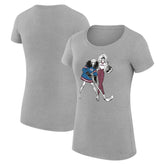 Colorado Avalanche G-III 4Her by Carl Banks Women's Super-Slim Fit Lightweight Hockey Girls T-Shirt Outlet