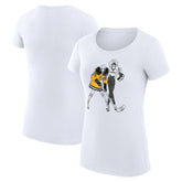 Boston Bruins G-III 4Her by Carl Banks Women's Super-Slim Fit Lightweight Hockey Girls T-Shirt On Sale