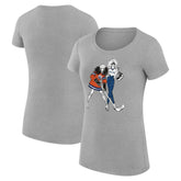 Edmonton Oilers G-III 4Her by Carl Banks Women's Super-Slim Fit Lightweight Hockey Girls T-Shirt Online