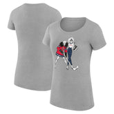Florida Panthers G-III 4Her by Carl Banks Women's Super-Slim Fit Lightweight Hockey Girls T-Shirt Discount