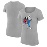 New York Rangers G-III 4Her by Carl Banks Women's Super-Slim Fit Lightweight Hockey Girls T-Shirt Sale
