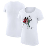 Minnesota Wild G-III 4Her by Carl Banks Women's Super-Slim Fit Lightweight Hockey Girls T-Shirt Online