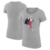 Washington Capitals G-III 4Her by Carl Banks Women's Super-Slim Fit Lightweight Hockey Girls T-Shirt For Sale