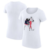 Washington Capitals G-III 4Her by Carl Banks Women's Super-Slim Fit Lightweight Hockey Girls T-Shirt Online