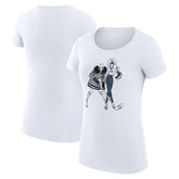 Winnipeg Jets G-III 4Her by Carl Banks Women's Super-Slim Fit Lightweight Hockey Girls T-Shirt For Sale