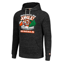 Cincinnati Bengals Homage Unisex Hyperlocal Raglan Pullover Hoodie