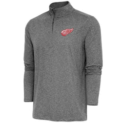 Detroit Red Wings Antigua Hunk Quarter-Zip Pullover Top Online