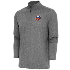 New York Islanders Antigua Hunk Quarter-Zip Pullover Top On Sale