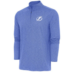 Tampa Bay Lightning Antigua Hunk Quarter-Zip Pullover Top Outlet