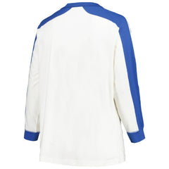 Atlanta Braves '47 Women's Plus Size Caribou Raglan Long Sleeve T-Shirt | MLB Outlet