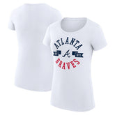 Atlanta Braves G-III 4Her by Carl Banks Women's Super-Slim Fit Lightweight City Graphic T-Shirt | MLB Outlet