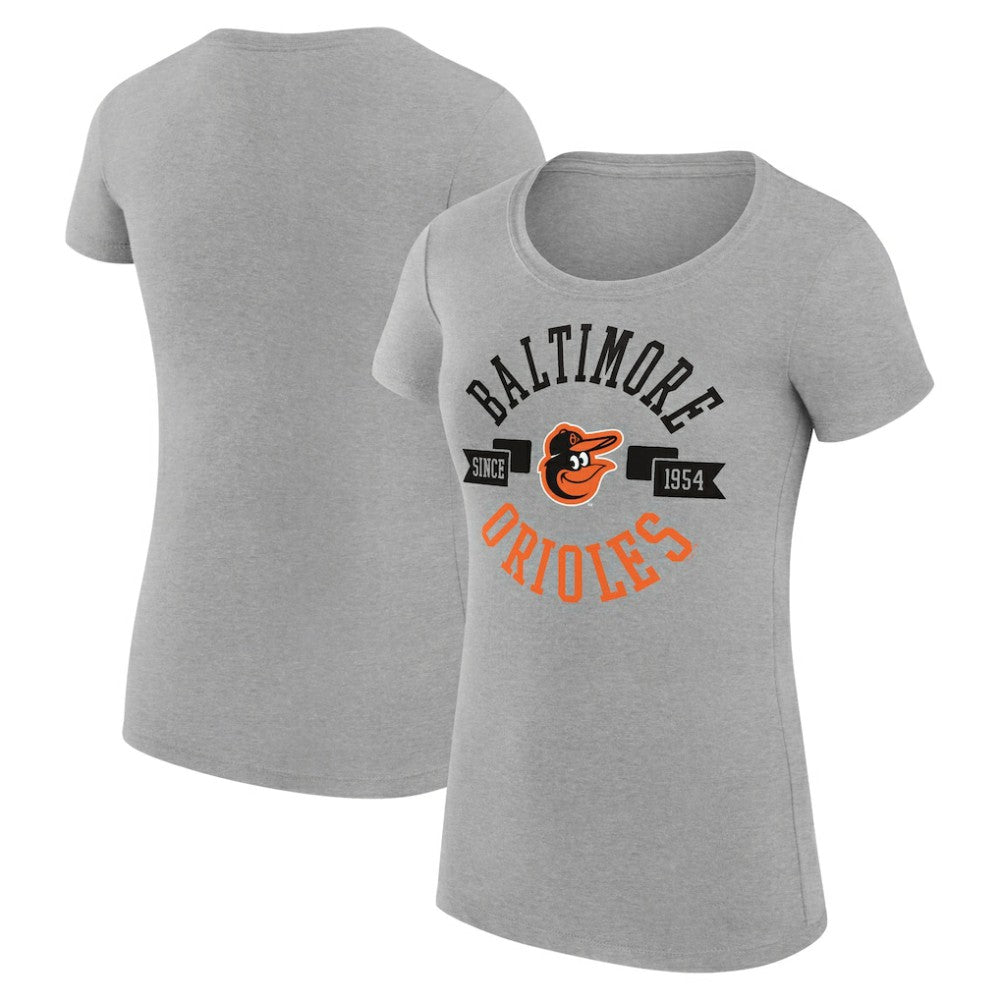 Baltimore Orioles G-III 4Her by Carl Banks Women's Super-Slim Fit Lightweight City Graphic T-Shirt | MLB On Sale
