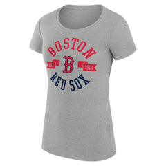Boston Red Sox G-III 4Her by Carl Banks Women's Super-Slim Fit Lightweight City Graphic T-Shirt | MLB Sale