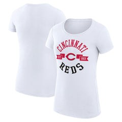 Cincinnati Reds G-III 4Her by Carl Banks Women's Super-Slim Fit Lightweight City Graphic T-Shirt | MLB Near me