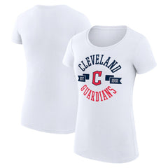 Cleveland Guardians G-III 4Her by Carl Banks Women's Super-Slim Fit Lightweight City Graphic T-Shirt | MLB US