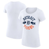 Detroit Tigers G-III 4Her by Carl Banks Women's Super-Slim Fit Lightweight City Graphic T-Shirt | MLB US