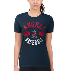 Los Angeles Angels G-III 4Her by Carl Banks Women's Super-Slim Fit Lightweight City Graphic T-Shirt | MLB US