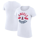 Los Angeles Angels G-III 4Her by Carl Banks Women's Super-Slim Fit Lightweight City Graphic T-Shirt | MLB Near me