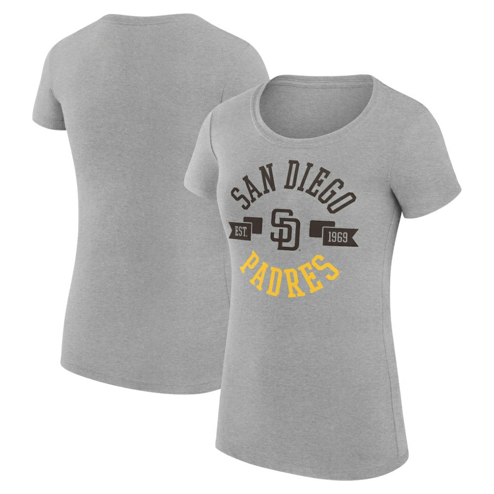 San Diego Padres G-III 4Her by Carl Banks Women's Super-Slim Fit Lightweight City Graphic T-Shirt | MLB Discount