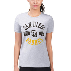 San Diego Padres G-III 4Her by Carl Banks Women's Super-Slim Fit Lightweight City Graphic T-Shirt | MLB Discount