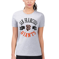 San Francisco Giants G-III 4Her by Carl Banks Women's Super-Slim Fit Lightweight City Graphic T-Shirt | MLB On Sale