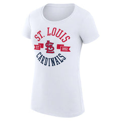 St. Louis Cardinals G-III 4Her by Carl Banks Women's Super-Slim Fit Lightweight City Graphic T-Shirt | MLB Discount