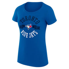 Toronto Blue Jays G-III 4Her by Carl Banks Women's Super-Slim Fit Lightweight City Graphic T-Shirt | MLB On Sale