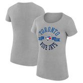 Toronto Blue Jays G-III 4Her by Carl Banks Women's Super-Slim Fit Lightweight City Graphic T-Shirt | MLB Online