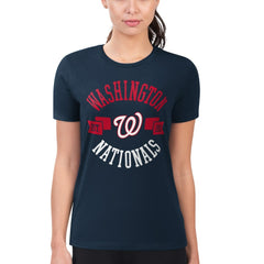 Washington Nationals G-III 4Her by Carl Banks Women's Super-Slim Fit Lightweight City Graphic T-Shirt | MLB Online