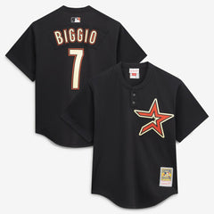 Craig Biggio Houston Astros Mitchell & Ness Authentic Batting Practice Jersey | MLB Sale