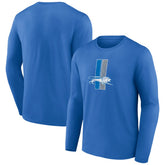 Detroit Lions Throwback Long Sleeve T-Shirt