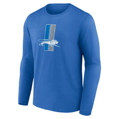 Detroit Lions Throwback Long Sleeve T-Shirt