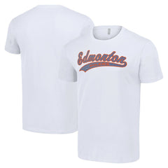 Edmonton Oilers Starter Tailsweep T-Shirt Discount