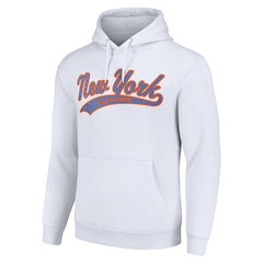 New York Islanders Starter Tailsweep Fleece Tri-Blend Pullover Hoodie For Sale