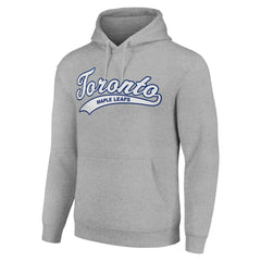 Toronto Maple Leafs Starter Tailsweep Fleece Tri-Blend Pullover Hoodie Sale