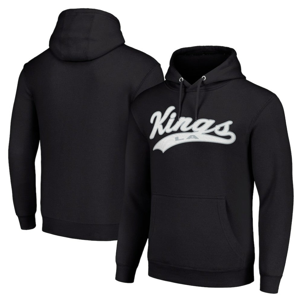 Los Angeles Kings Starter Tailsweep Fleece Tri-Blend Pullover Hoodie For Sale