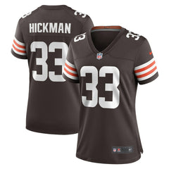 Cleveland Browns Nike Ronnie Hickman Women's Team Game Jersey