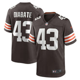 Cleveland Browns Nike Mohamoud Diabate Team Game Jersey