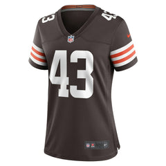 Cleveland Browns Nike Mohamoud Diabate Women's Team Game Jersey