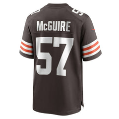 Cleveland Browns Nike Isaiah McGuire Team Game Jersey